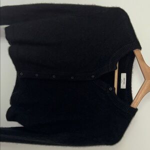 Aritzia Black Cashmere Sweater